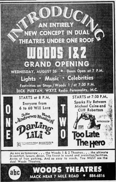 Woods 6 - 1970-08-26 Ad (newer photo)